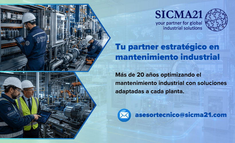 SICMA21, Servicios de mantenimiento industrial especializados para mejorar la disponibilidad y fiabilidad de tus activos, más de 20 años de experiencia