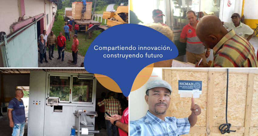 sicma21 dona material didactico y técnico en Cuba
