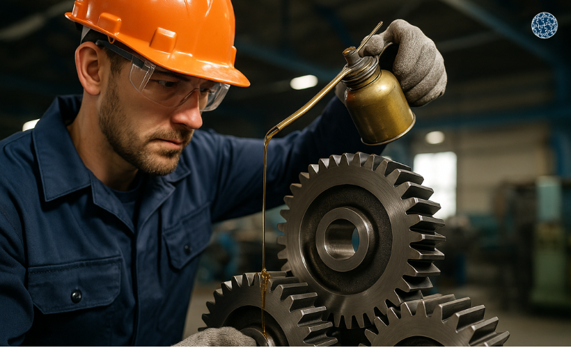 Cómo se realiza la lubricación de engranajes industriales