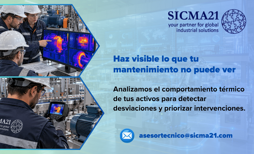 Servicio de termografía infrarroja para mantenimiento industrial